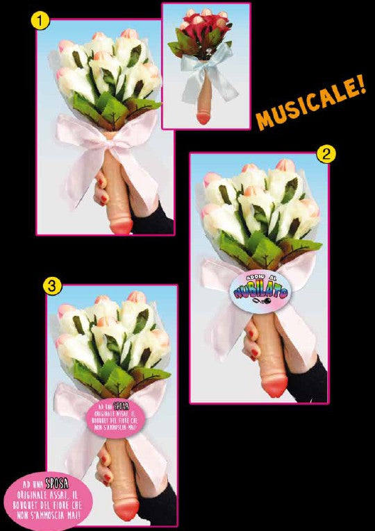 d3341 Gadget Sexy Bouquet Musicale - casa-del-biglietto