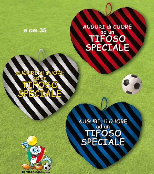 d5806 Gadget Calcio Cuore imbottito - casa-del-biglietto